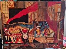 Tableau "l'Opéra Hors Les Murs" Street Art  Lyon Youck Luc Lambert 