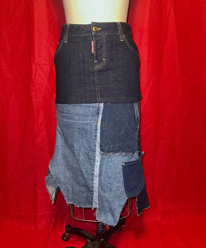 Dsquared2 patchwork denim - patchwork,