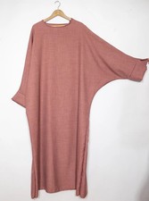 Abaya pas cher bleu noir