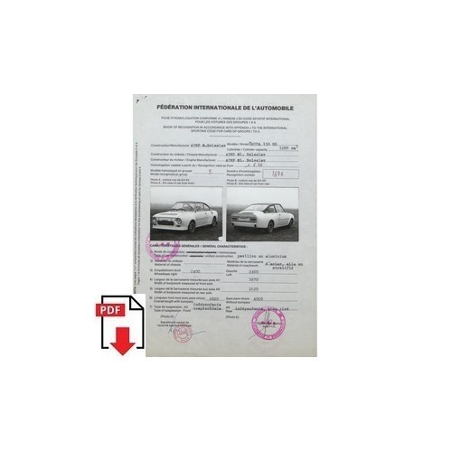 1976 skoda 130 - rs, fiche