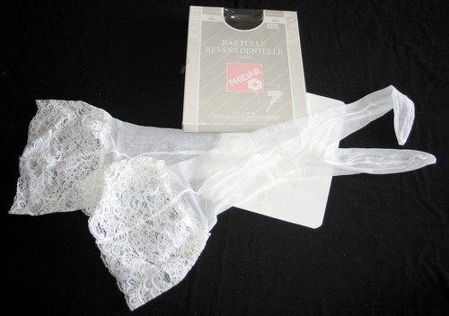 Bas couture dentelle