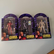 BANPRESTO Cobra Space Adventure Action Figures Set of 3 Unopened Prize 2001