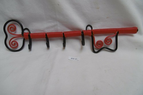 1970s black red plasticized - &,