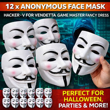 12 X MASQUE ANONYME HACKER V