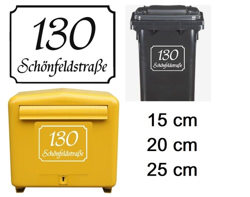 Numéros maison - numéros, de