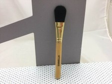 pinceau à blush manche bois poil synthétique 15 cm env