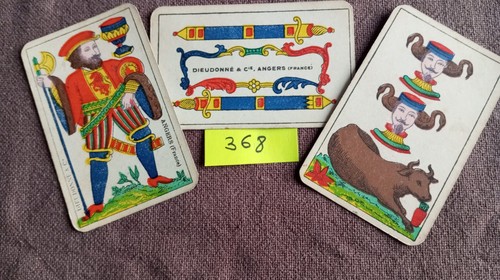 Ancien jeu de cartes - ♣️,
