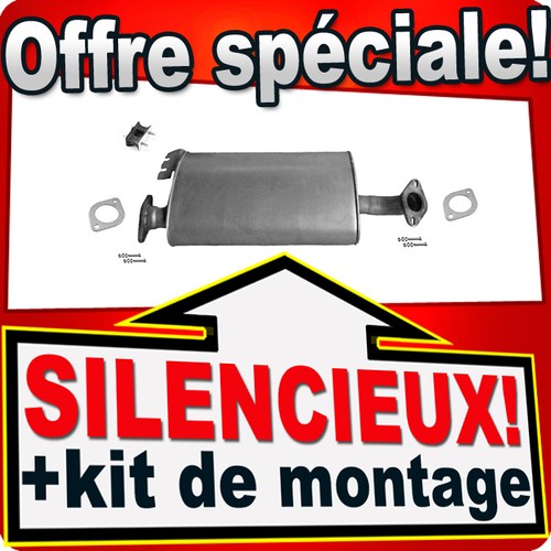 Silencieux intermédiaire pour - silencieux,