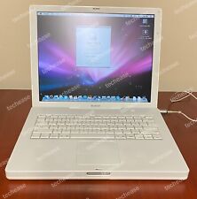 Vintage working 2004 Apple iBook G4 A1055 14" 1.2 GHz OSX 10.5.8 Leopard