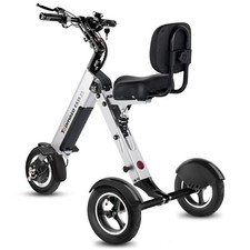 TopMate ES35 Used Powered Mobility Scooter 3 Wheel for Adult with Backrest Seat