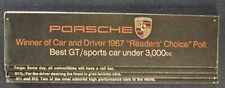 1968 Porsche 911 912 Sales Brochure Folder Targa L Coupe Original 68