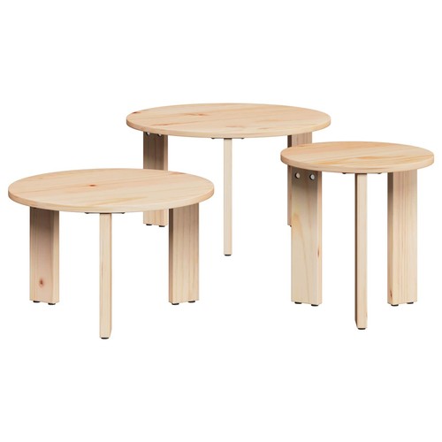 Table basse pcs bois massif - 3,