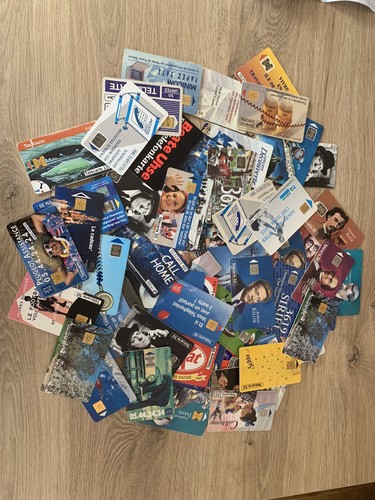 Lot cartes téléphonique - 80,