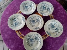6 Assiettes Plates Terre de