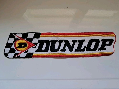 Ecusson pneu dunlop sport - ecusson, moto