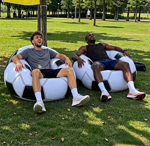 Soccer ball pattern - pattern, inflatable