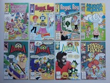 Strawberry Shortcake 1, Duckula, Fraggle Rock Marvel Comics Humor Lot Of 8