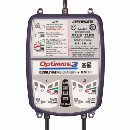 Optimate chargeur mainteneur - 3,