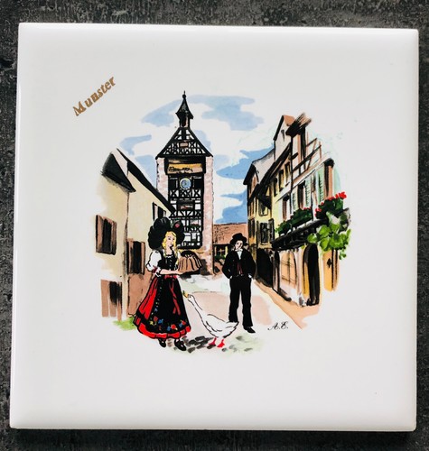 Rare carreau carrelage ancien - carreau,