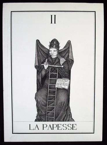 Papesse tarot marseille - la,