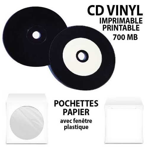 Vinyl imprimable - cd,