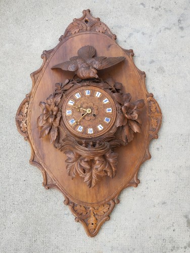 Ancienne horloge murale foret - murale,