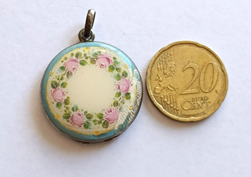 Médaillon argent 800 - médaillon,