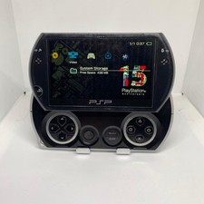 Sony PSP Go Console Black N1001 With A Lot Of Games + Charger 