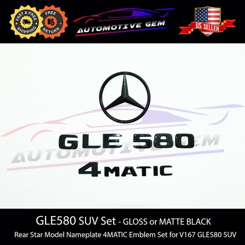 Gle580 4matic rear - 4matic, emblem