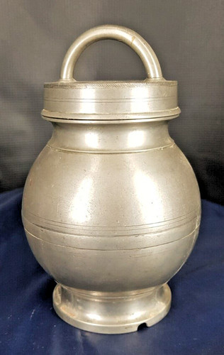 Ancien pot bouillon en - a,