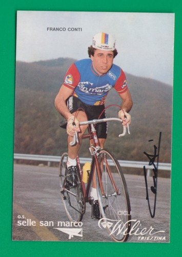 Cyclisme carte cycliste franco - cycliste,