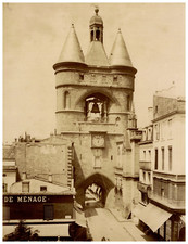 France, Bordeaux, Porte de la Grosse Cloche, N.D. Vintage Print, Album Print
