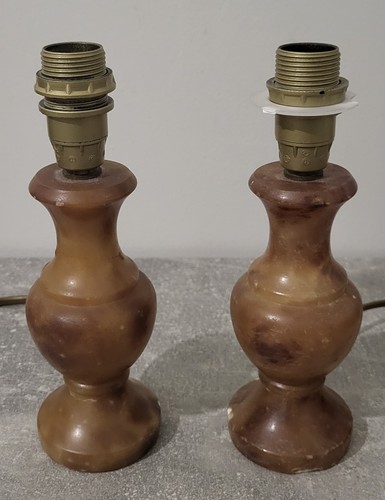 Ancienne pied lampe - pied, de