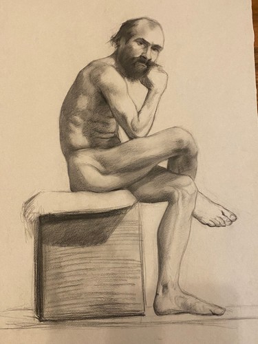Masculin etude dessin - masculin,