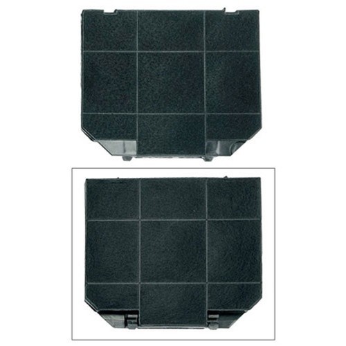 Filtre charbon pour hotte - pour,