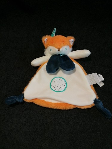 Doudou plat renard tiwipi - doudou,
