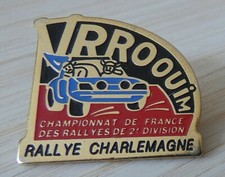 RARE PIN'S PEUGEOT 205 RALLY GTI T 16 RALLY CHARLEMAGNE CHAMPIONSHIP OF FRANCE