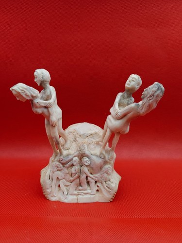 Deer skull sculpture erotic - deer,