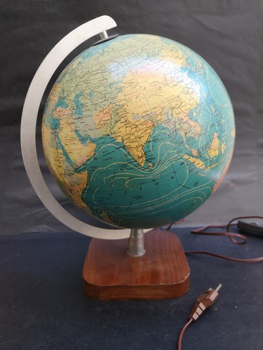 Lampe globe terrestre taride - lampe,