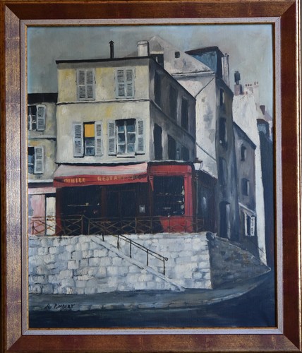 Huile sur toile - , art