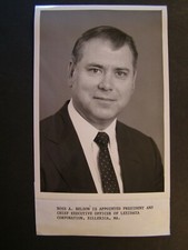 Glossy Press Photo Ross A Belson President Lexidata Corp 