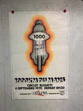 Rare affiche ancienne 1000 Km