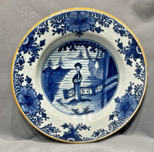 Delft Assiette Faïence 18ème