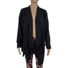 Sélection Par Ulla Popken Femme Cardigan Ample Marron Foncé Taille EU 46/48