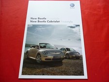 2009 VW New Beetle + New Beetle Cabriolet Type 9C "Freestyle" Brochure Brochure