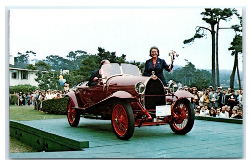 Postcard 1925 bugatti - 1925, 23