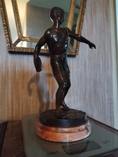 Statuette en Bronze Sportif Signée José Dunach (1886-1957)