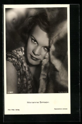 Actrice marianne simson avec - simson,