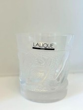 LALIQUE Hulotte Owl Glass Whiskey Tumbler H8.5cm No Box Yurot