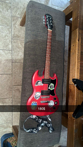 Epiphone red solid - epiphone,